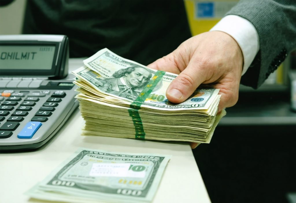 paiement en espèces