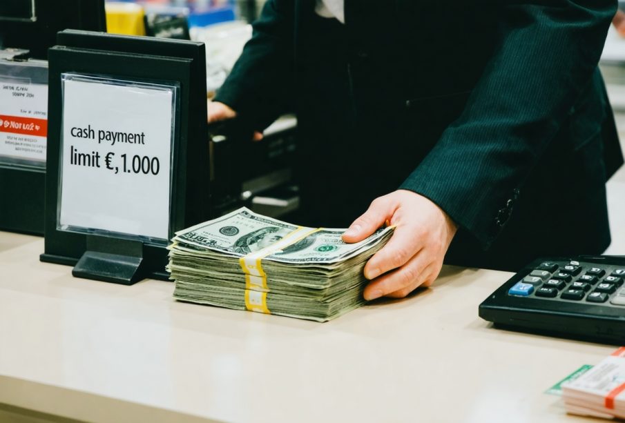 paiement en espèces